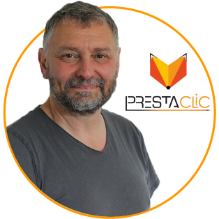 Stéphane, Consultant chez Prestaclic, spécialiste en téléphonique d'entreprise et sécurité informatique